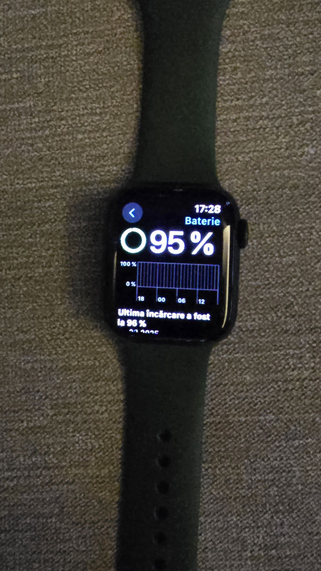 Apple Watch seria 7 Green, 41 mm