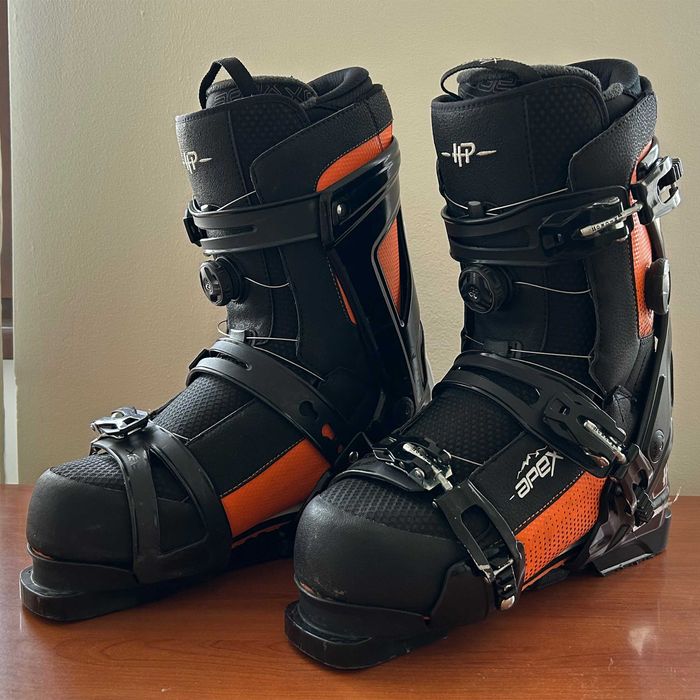 Clăpari ski Apex - Mărimea 31 (EU 47), confortabili