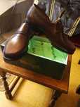 Pantofi piele de capra