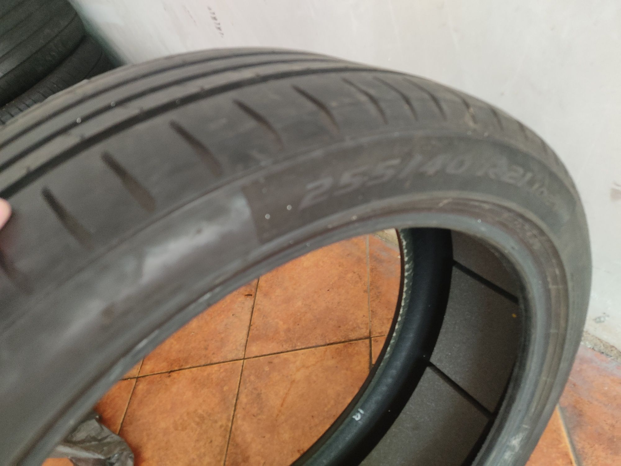 4 броя летни гуми 255 40 21 Pirelli PZero vol.