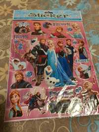 Folii stickere Frozen Ana și Elsa