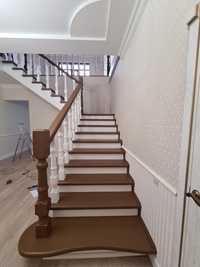 Реставрация лестниц реставрация мебели дверей рестоврация лестниц