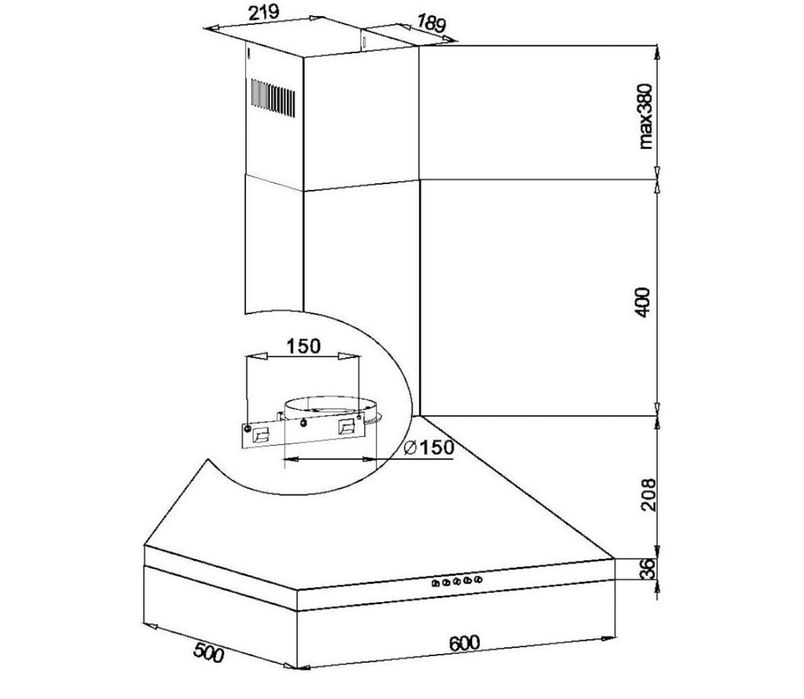 Аспиратор Amica KH17286 S