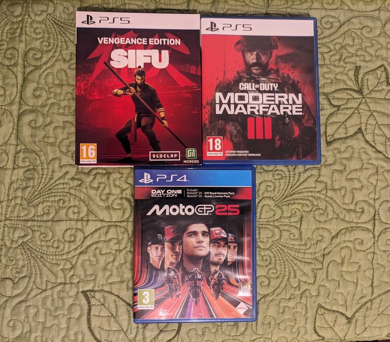 3 jocuri PS5 playstation 5