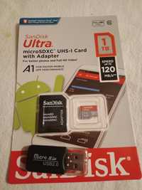 Card SD 1Tera+adapt usb