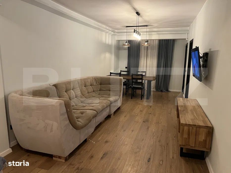 Apartament cu 3 camere, modern, etaj intermediar, zona Obcini