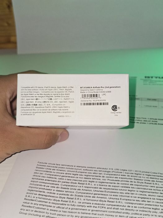 AirPods Pro 2 USB-C,Perfecte pentru cadou