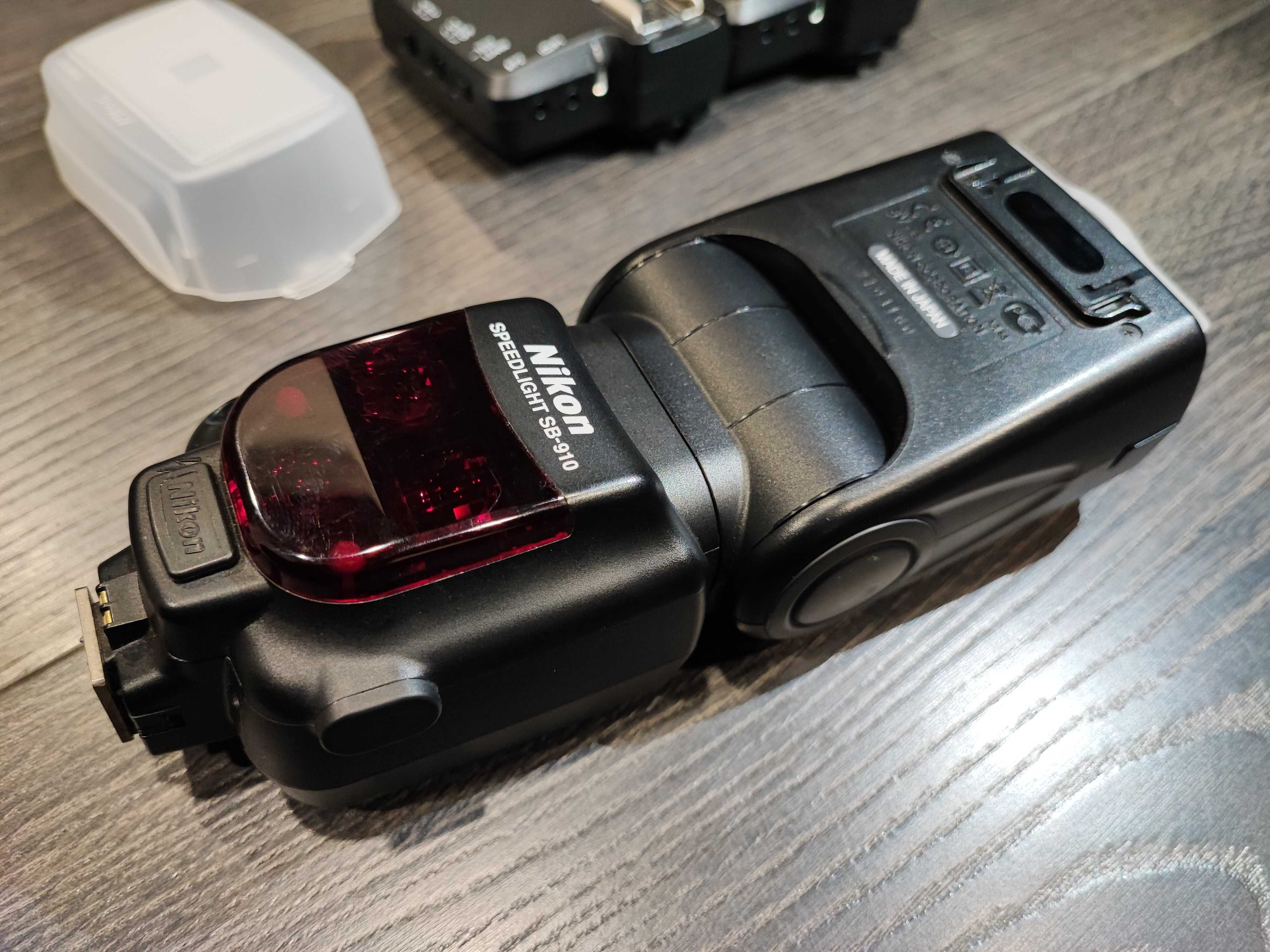 Nikon SB910 + trigger receiver pocketwizzard flex 5
