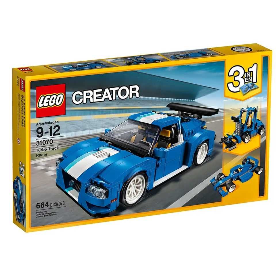 LEGO Creator 31070 - Турбо състезателен автомобил 3 в 1