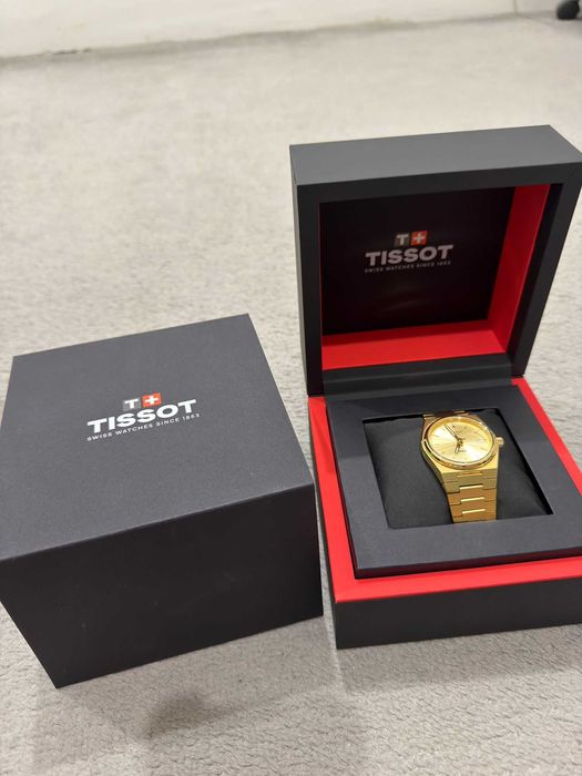 Ceas Tissot PRX Gold 40mm - Quartz - Full Box - Stare Impecabilă