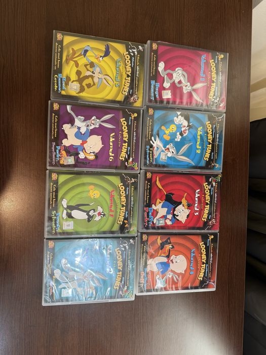 Colecție Completă DVD Looney Tunes - 8 Volume (Original Warner Bros)