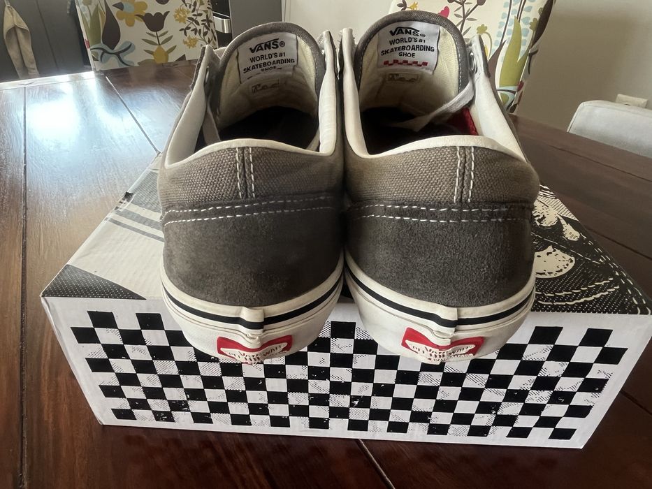 VANS Skate old skool pewter/white