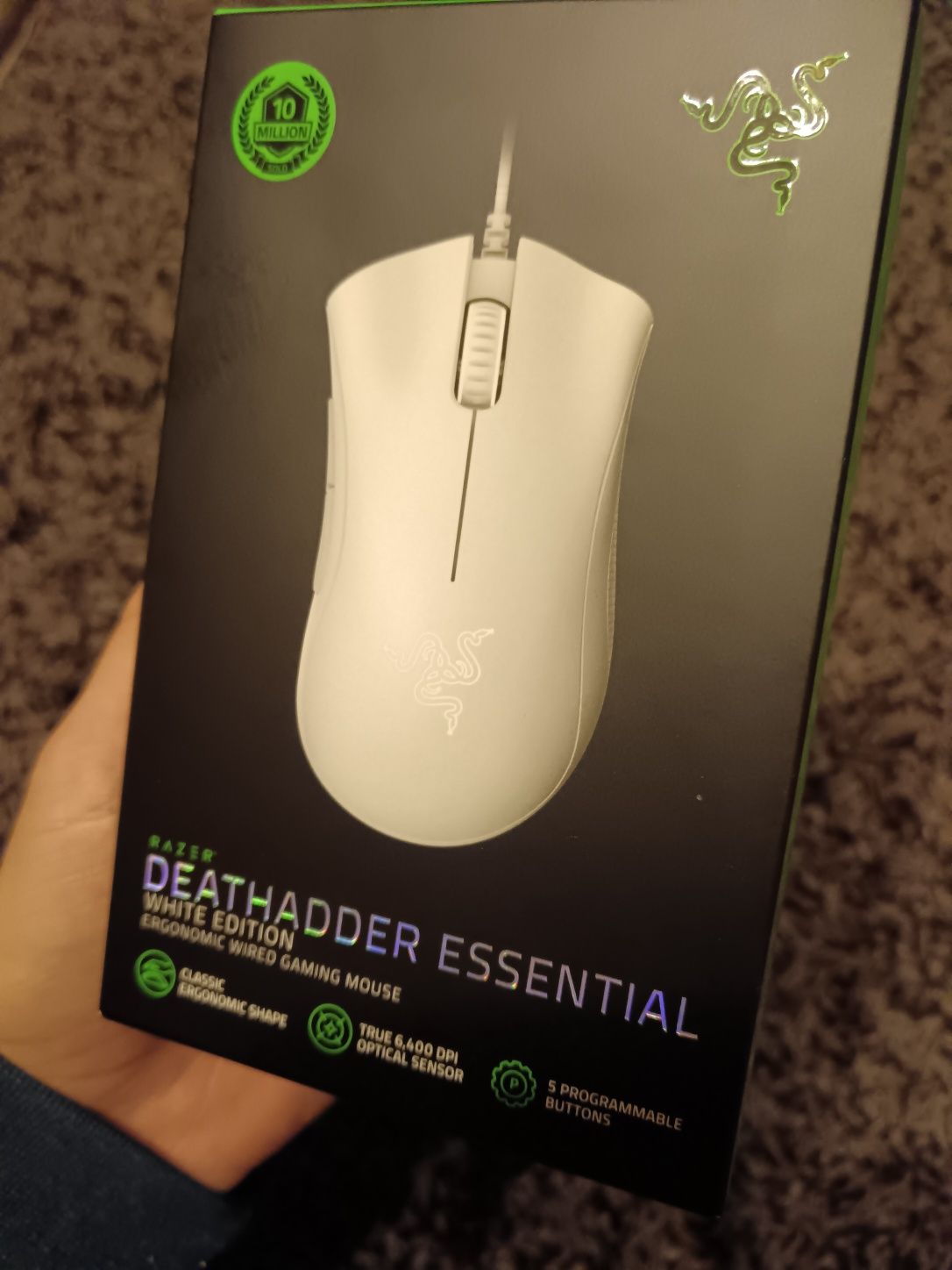 Mouse gaming Razer Deathadder Essential (premiu Google Play)
