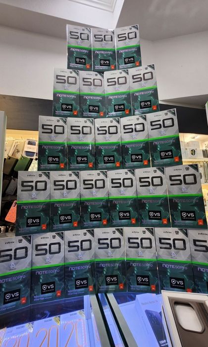 Infinix note 50 pro 12+12/256GB