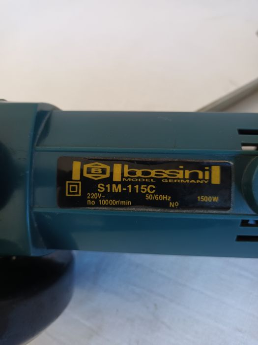 Polizor portativ BOSSINI S1-M 115