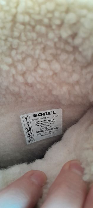 Cizme Sorel, Noi, marimea 38, brant: 24 cm