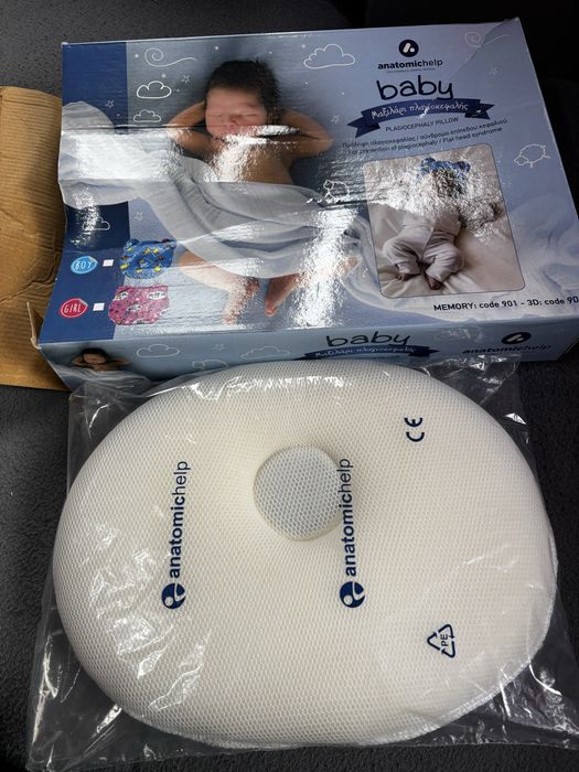 Ортопедична 3D възглавница за бебе