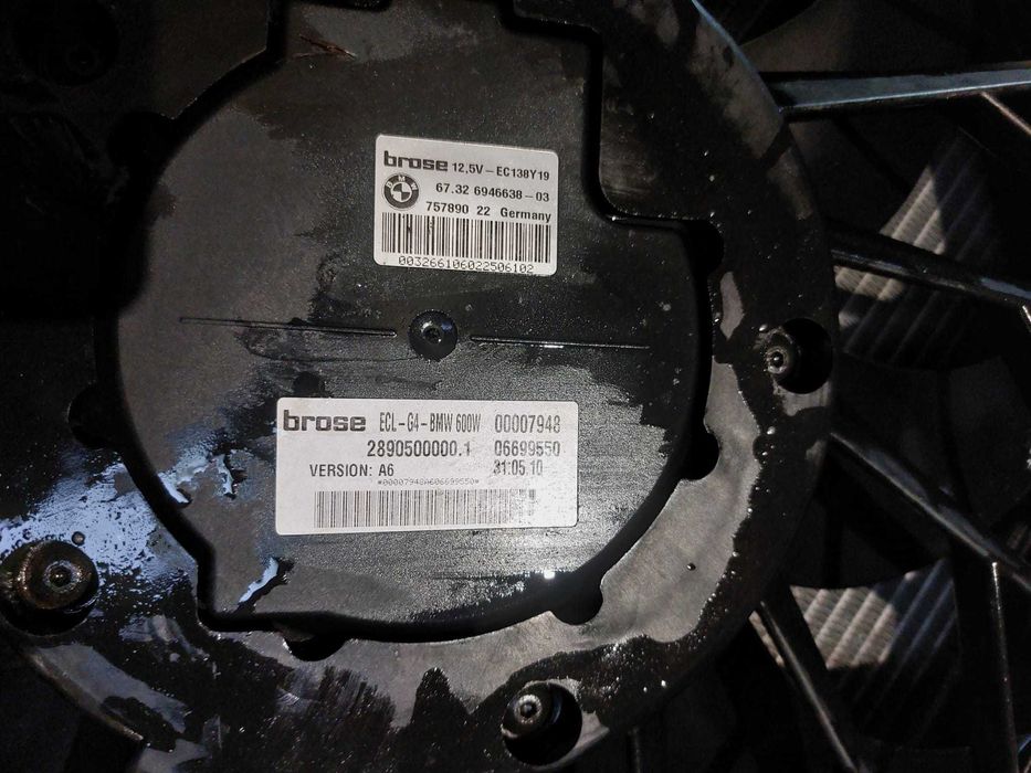 Set radiatoare climă apă intercooler și electroventilator BMW X3 e83