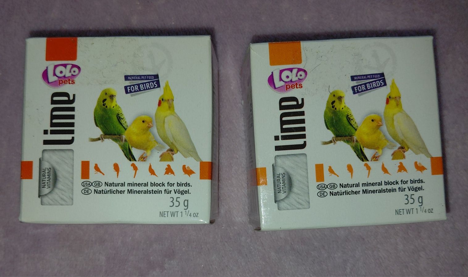 Nisip (362g) şi calcar natural (4 bucăți) pentru păsări