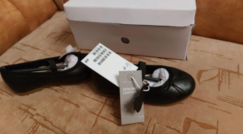 Pantofi piele H&M mărime 24, noi, cu eticheta