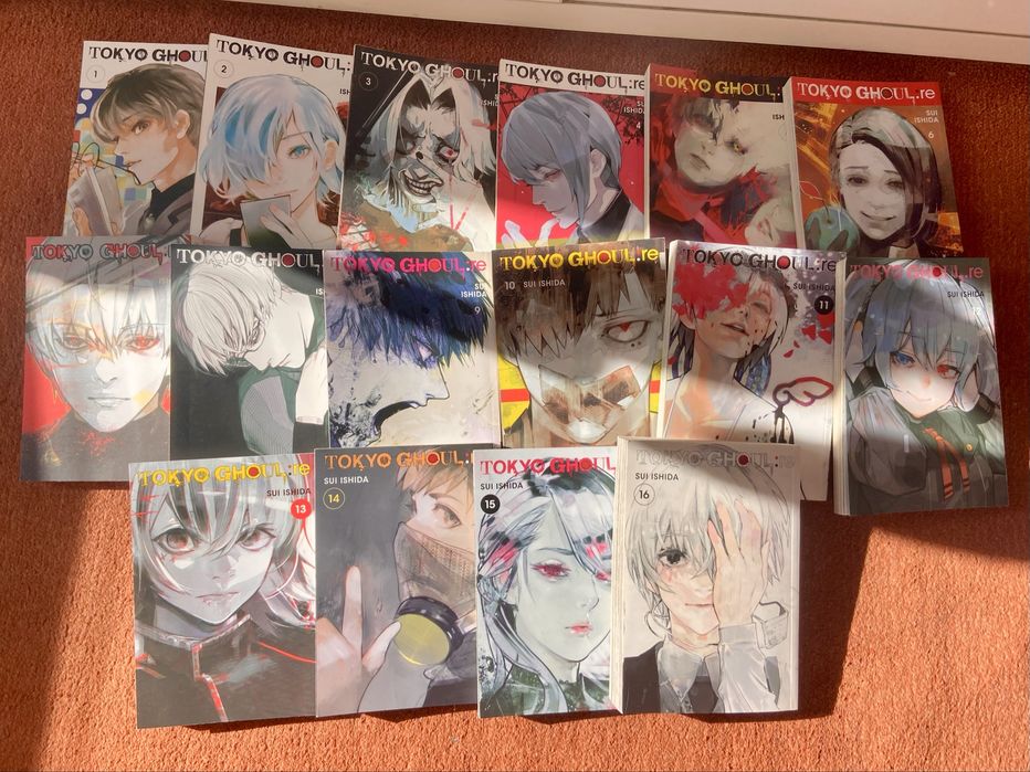 Tokyo Ghoul si Tokyo Ghoul: re Colectie completa
