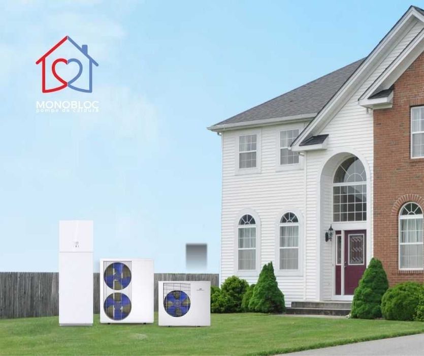 Sistem complet pompa căldura Monobloc R290 19.3kW Compresor Mitsubishi