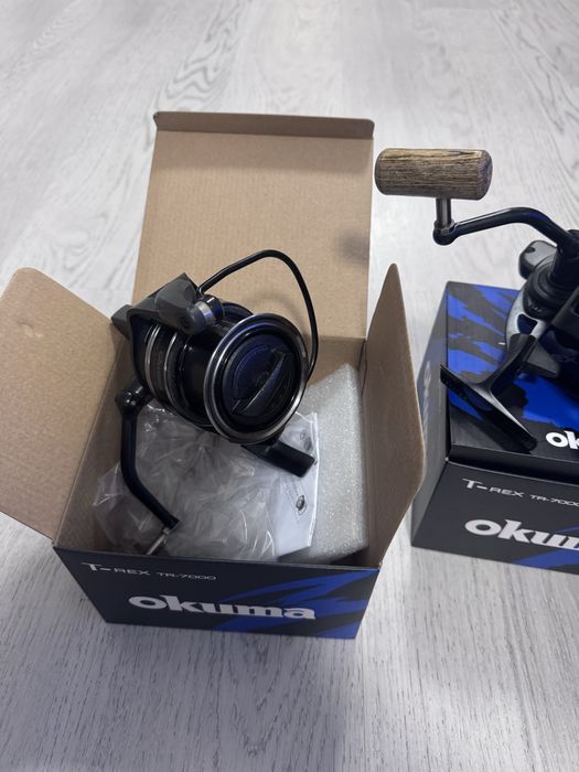 Vand mulinete Okuma T-REX 7000