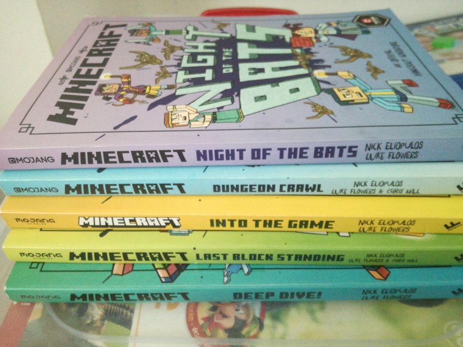 Colectie 5 carti Minecraft - limba engleza