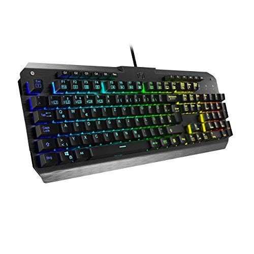tastatura aluminiu mecanica gaming LIONCAST LK300RGB