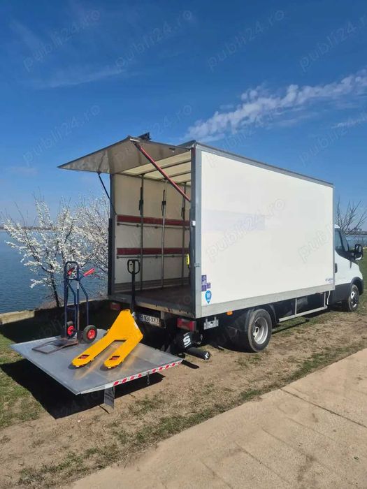 Închiriere Dubă Frigorifică cu sofer Autoutilitară 3.5T,Lift hidraulic