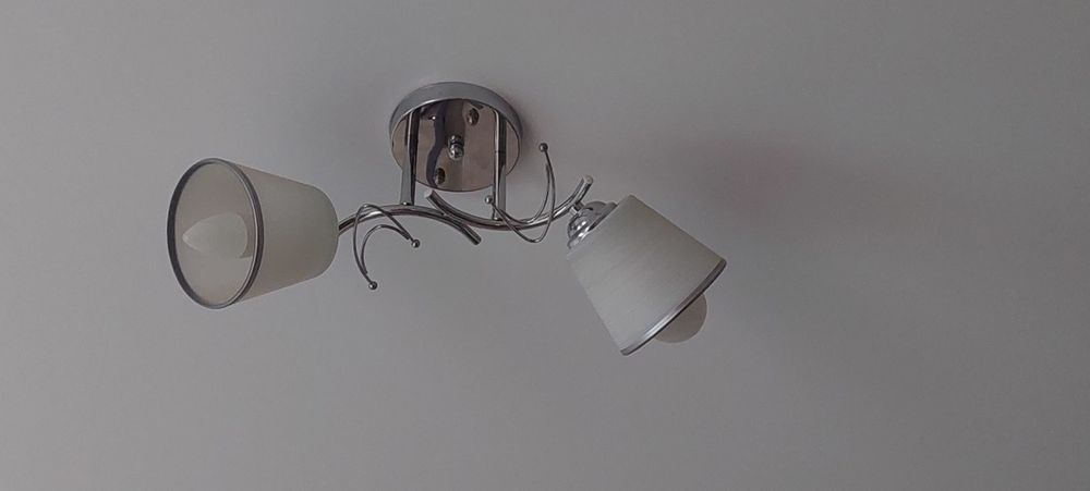 Люстра двухрожковая