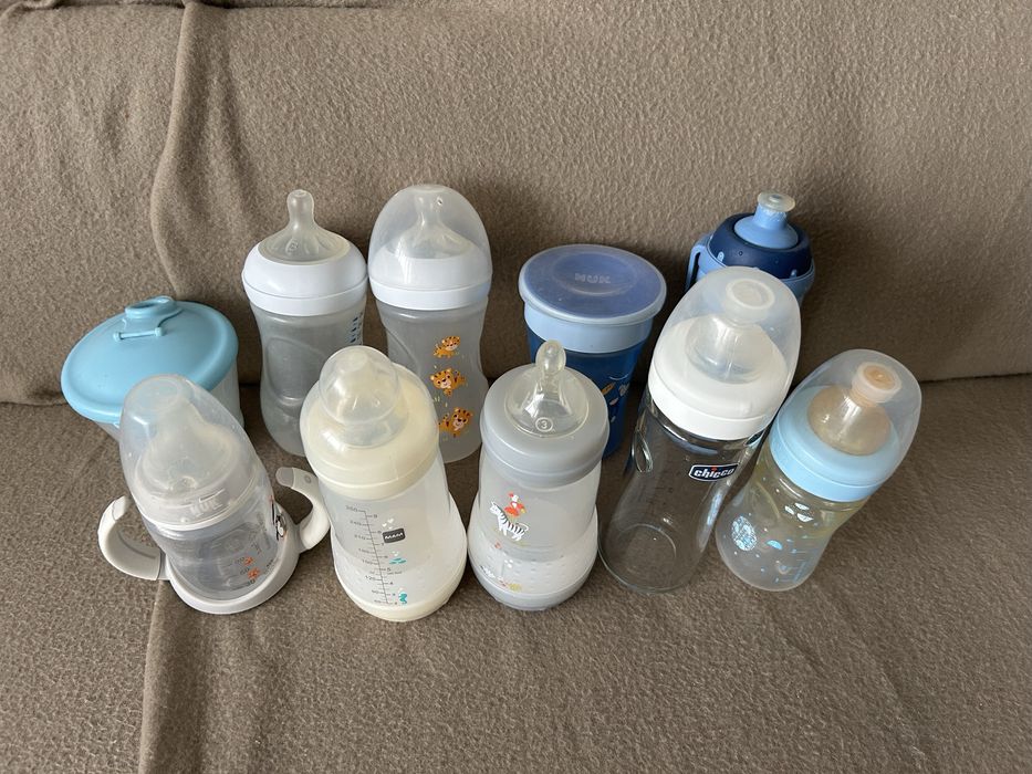 Бебешки шишета Philips Avent , Mam ,Nuk Chicco