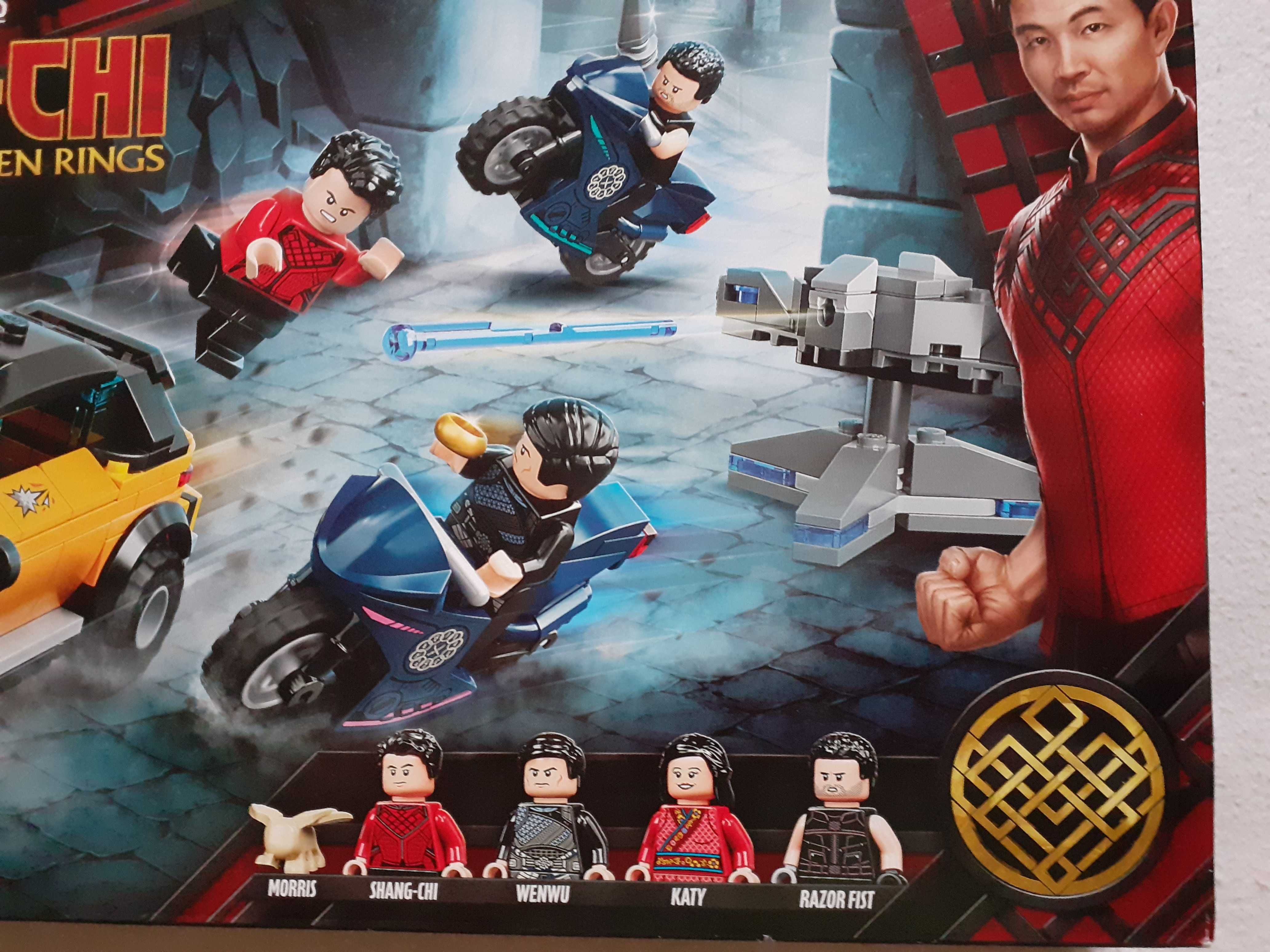 Lego Marvel 76176 Cele 10 inele- Evadarea,set nou, sigilat,de cadou