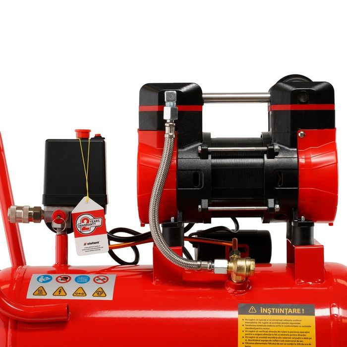 Compresor aer 24L ,900W , 8 bar ,150l/min ,  XY2824 , Elefant 12385