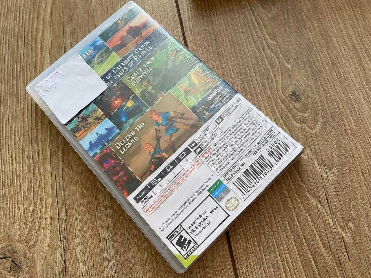 Новый The Legend Of Zelda: Breath of the Wild** Nintendo Switch/Зельда
