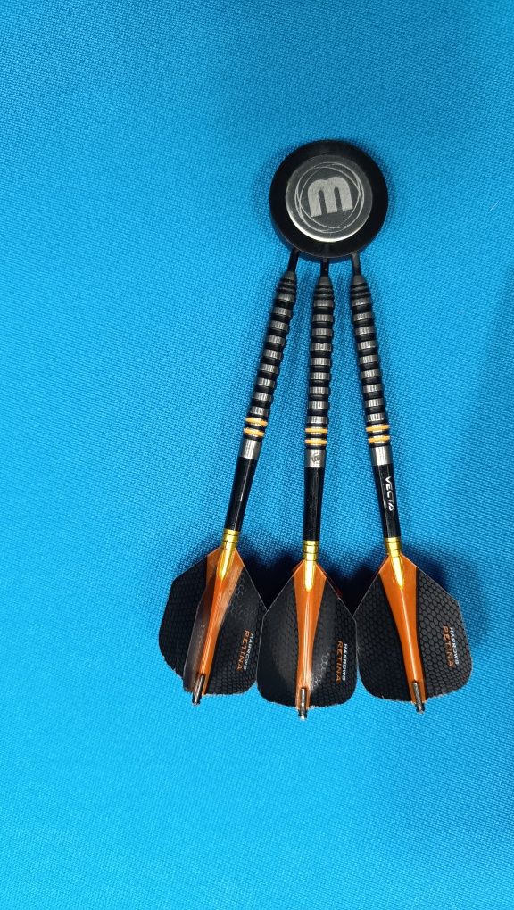 Săgeți darts Winmau Fury 22 grame, 90%