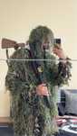 Vand costum ghilie camuflaj verde