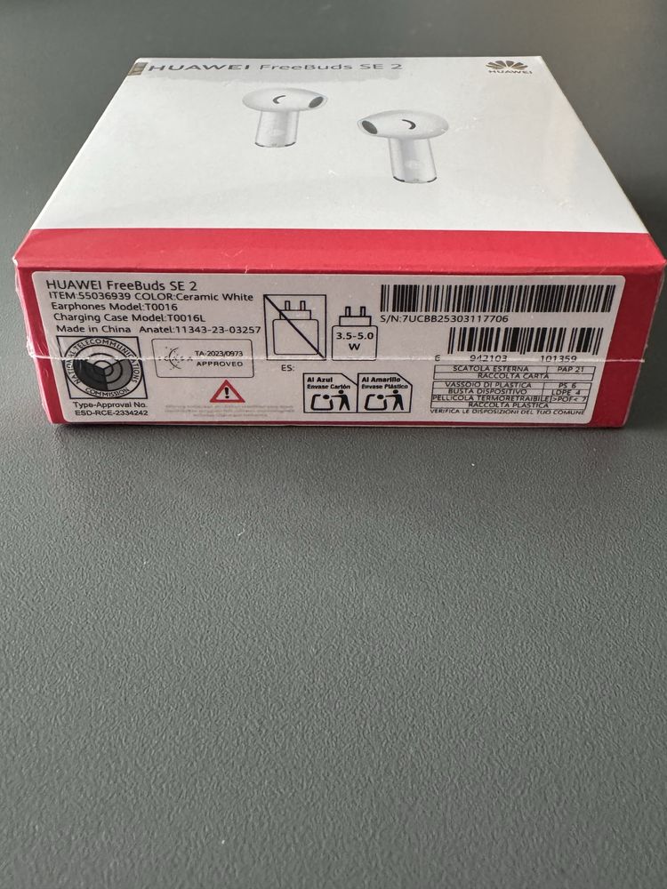 Huawei FreeBuds SE 2 чисто нови - НЕОТВАРЯНИ!