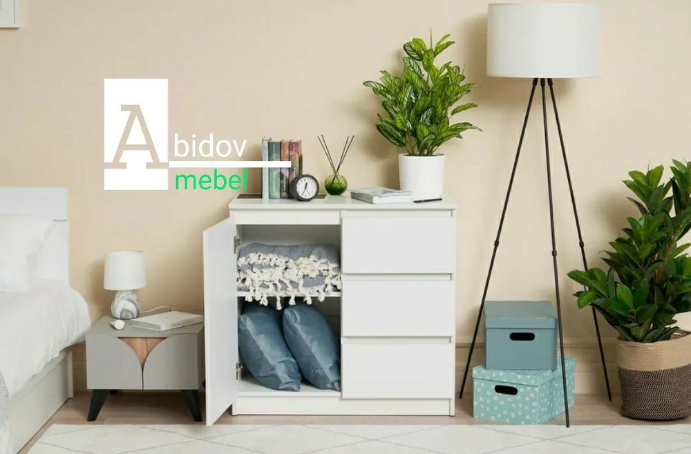 Комод честер для белья в стиле hi-tech.