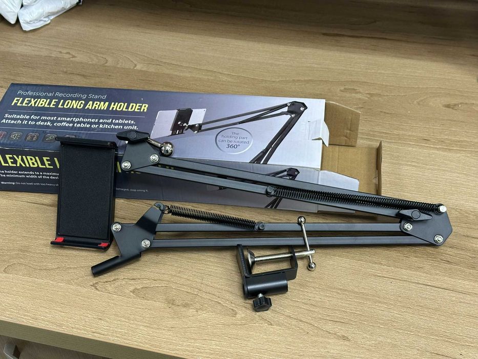 Suport de tabletă de fier cu braț lung rotativ 360 profesionala