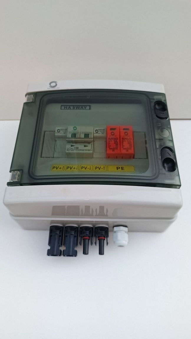 Tablou siguranțe DC sisteme fotovoltaice, panouri fotovoltaice
