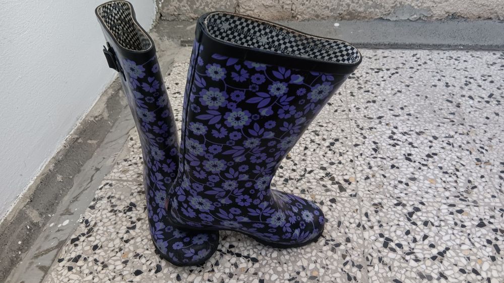 Ботуши гумени за момиче