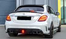Mercedes Benz C Class W205 Brabus диффузор