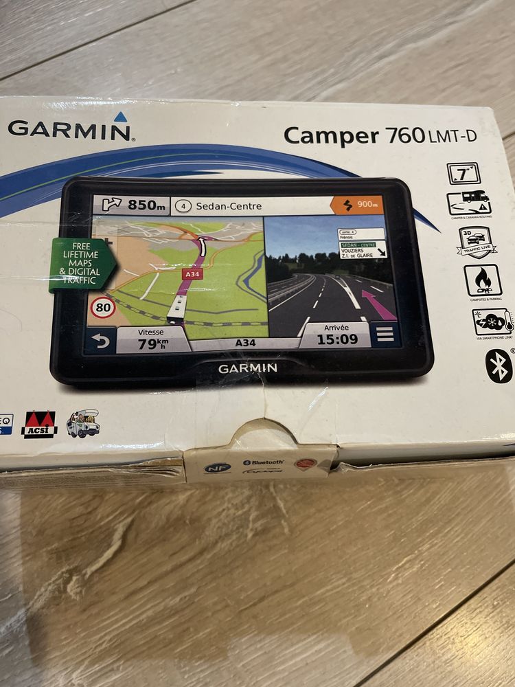 Sistem navigatie garmin camper 760 lmt-d