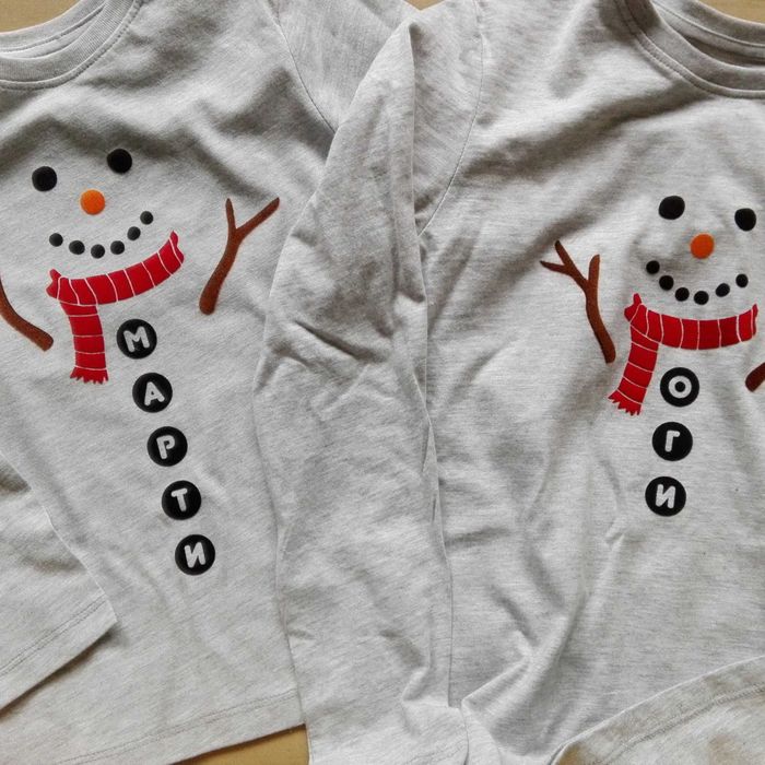 Коледа-Персонализирана детска блуза