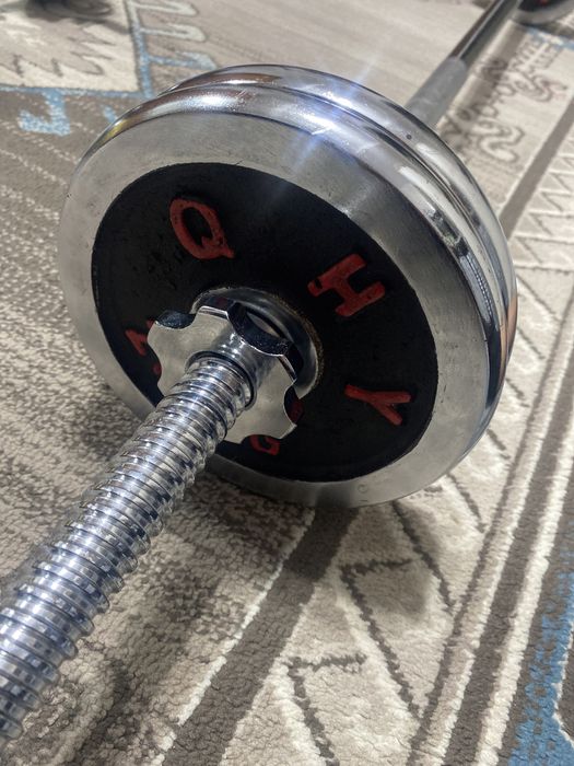 Штанга с блиной шт