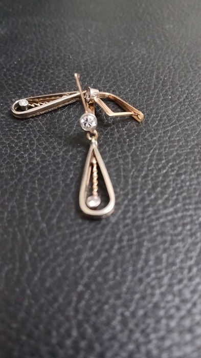 Серьги с бриллиантами. Ленинград. Новое