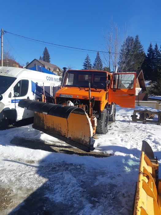 Unimog U1400  Echipat complet pentru deszapezire