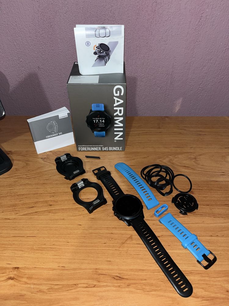 Garmin forerunner 945- Пълен комплект