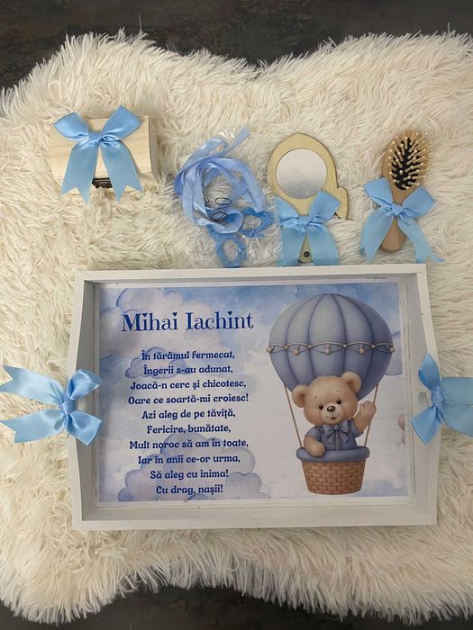 Set tavita mot, Balonas cu aer cald